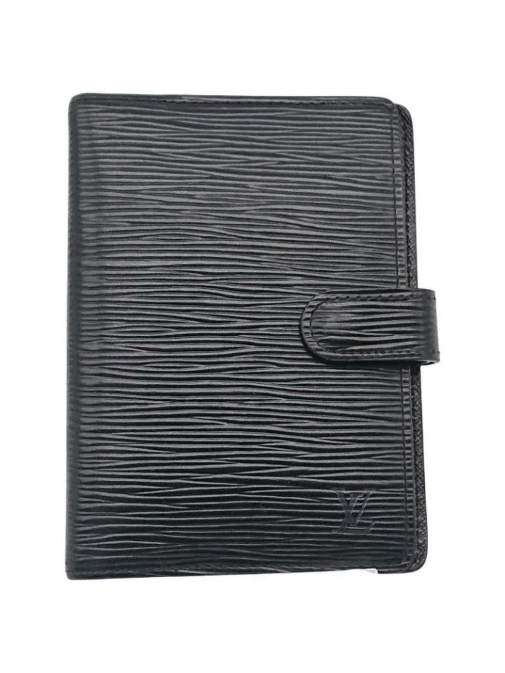 Louis Vuitton Agenda PM Epi Black Notebook Cover 6 Hole Type